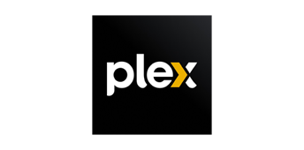 Plex Tv CD-Keys – Officiell logotyp för streamingtjänsten Plex för filmer, serier, live-TV och personliga mediebibliotek.