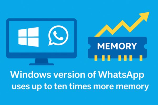 Whatsapp Windows Update Använder mer minne på datorn