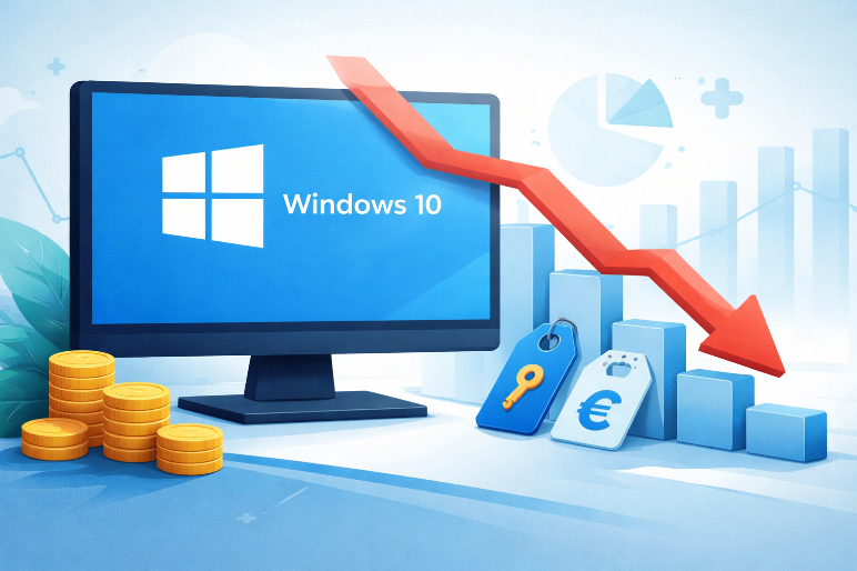 Användningen av Windows 10 minskar i Nederländerna och ännu mer i Belgien – marknadsanalys